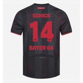 Bayer Leverkusen Patrik Schick #14 Hemmakläder 2025-26 Kortärmad